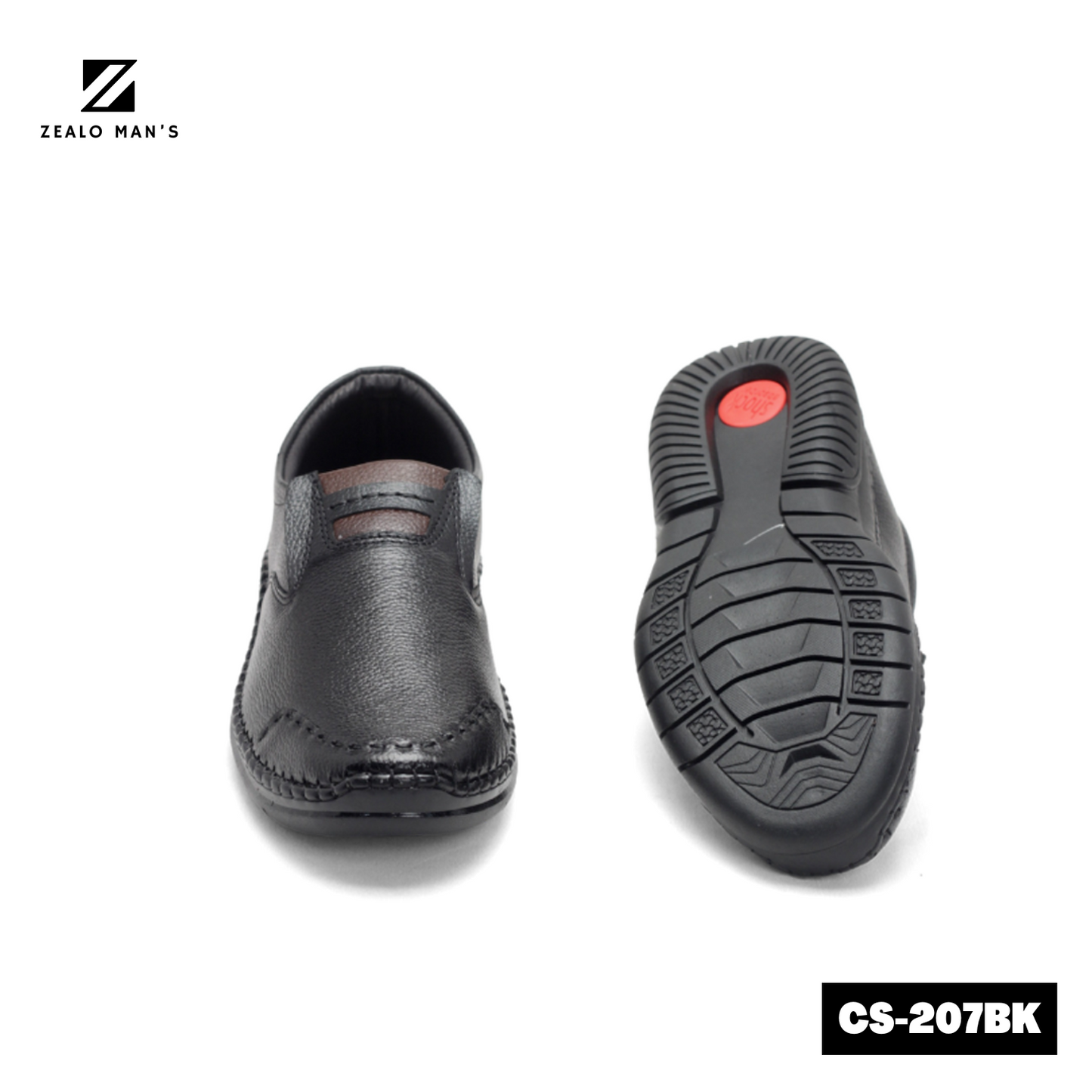 Sacchi Leather Sandals - CS-207BK - Black