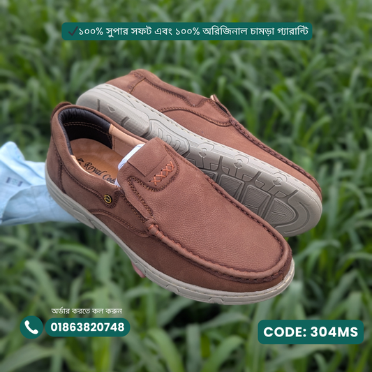 Casual Shoes - 100% গরুর চামড়া- 304MS - Master